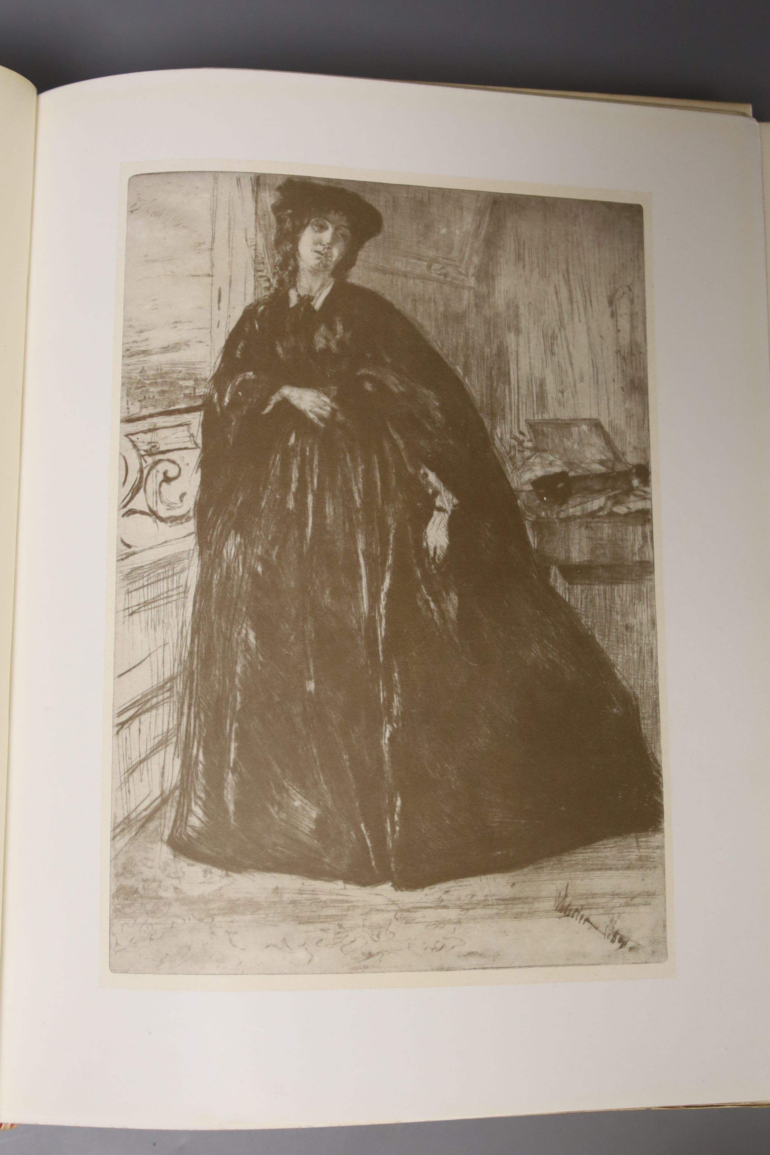Menpes, Mortimer - Whistler As I Knew Him, limited edition, etched frontis and 125 other plates (some coloured) with thin-paper